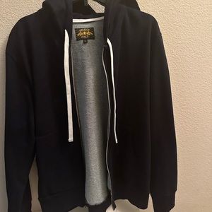 BraveStar Heavyweight hoodie in Indigo SZ. Lg